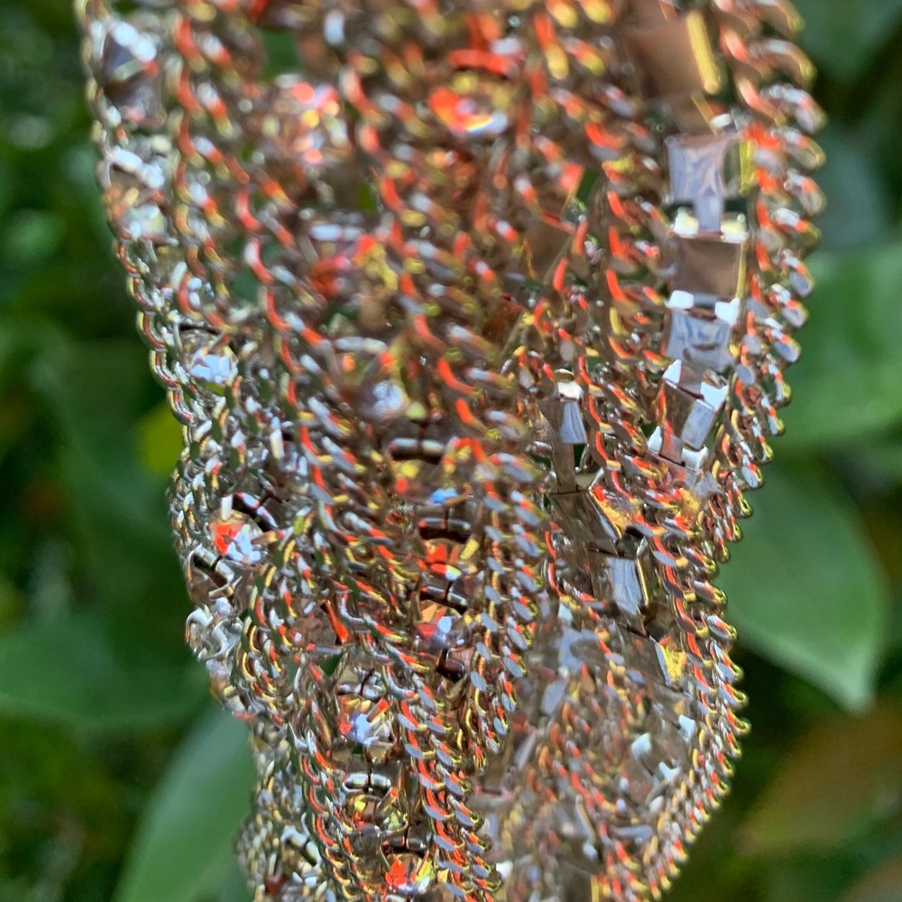 Express Rhinestone Stretch Belt - Picture 12 of 13